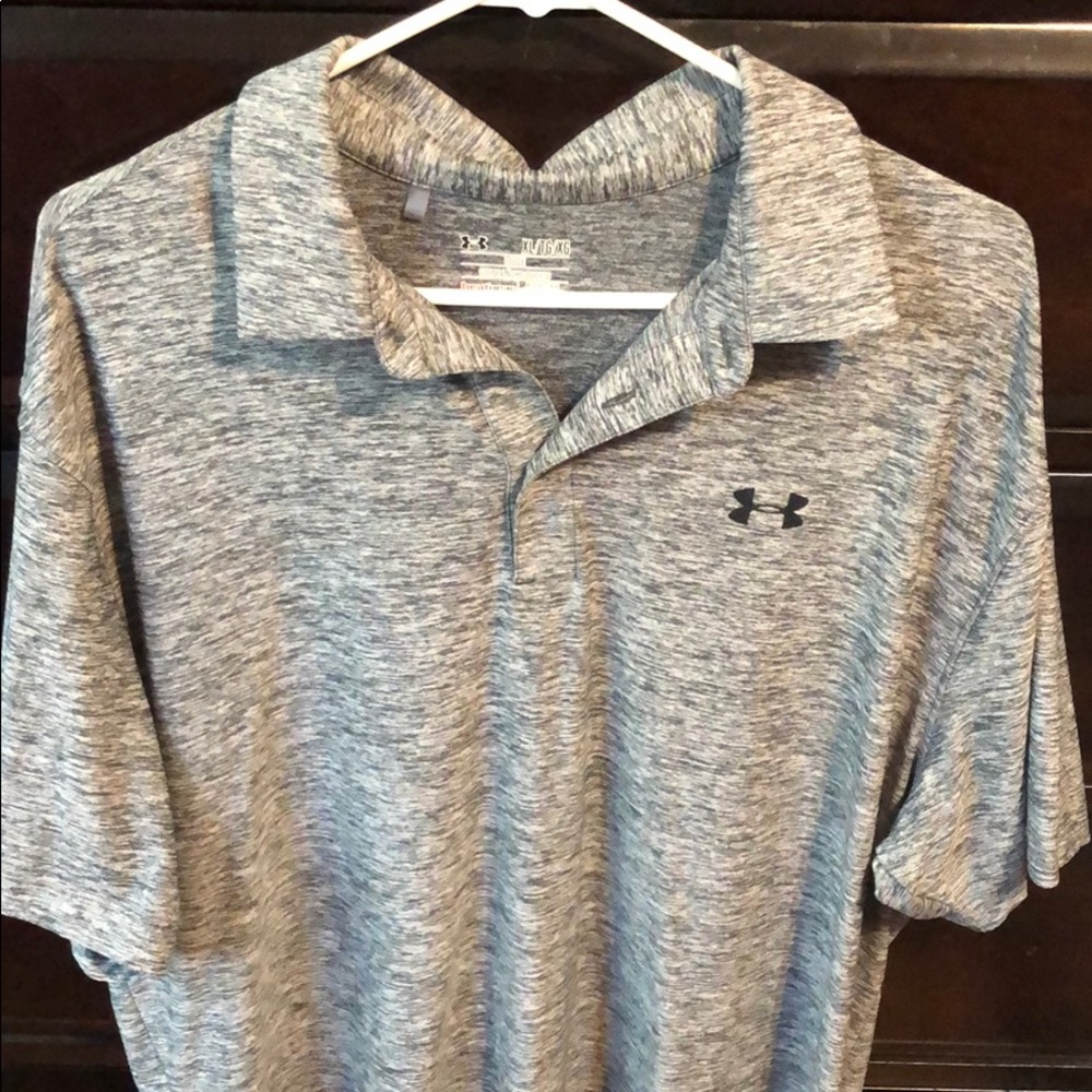 UA Gray Polo